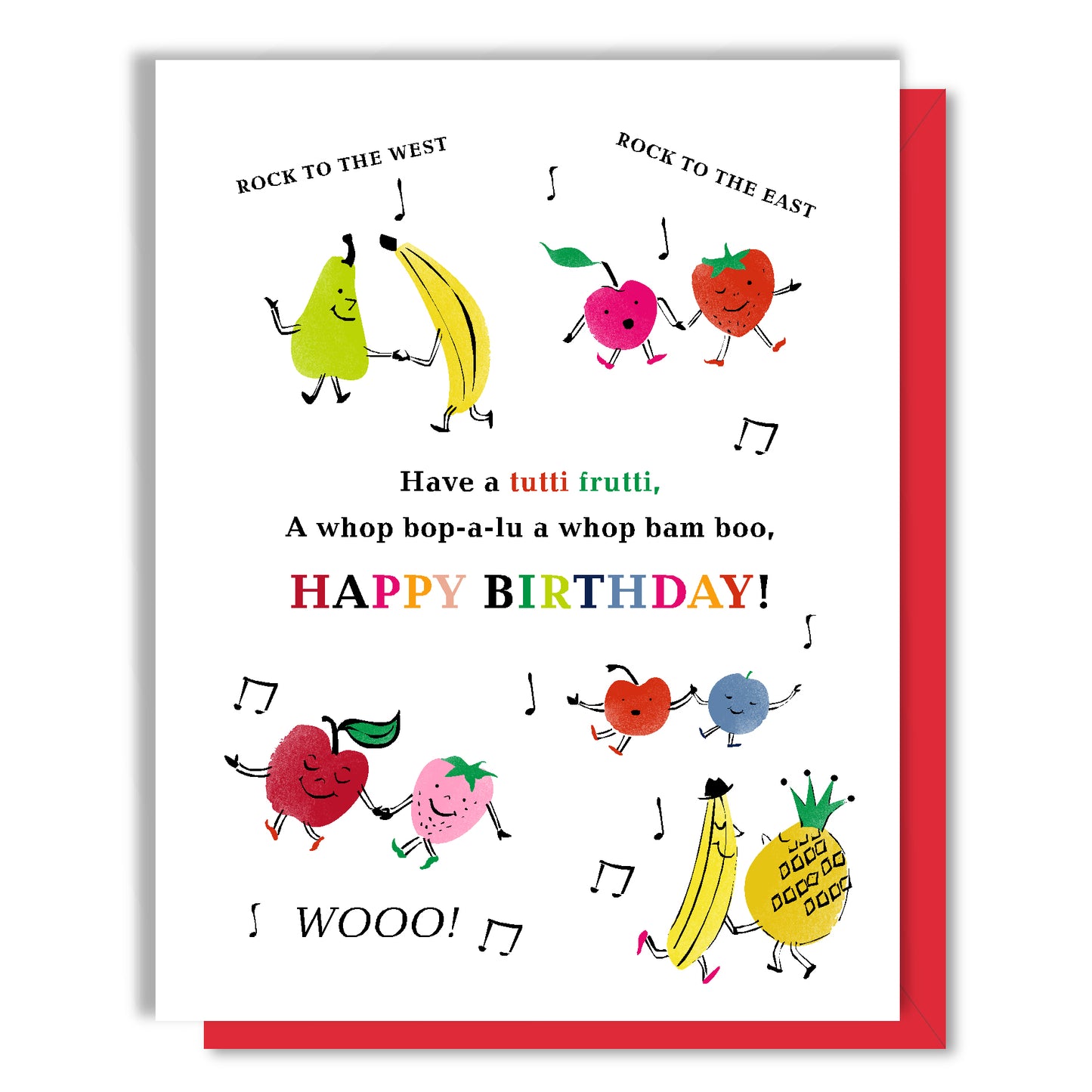 Tutti Frutti Birthday Card