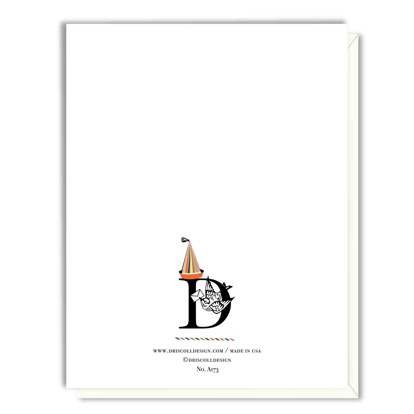 Crow & Cherries Birthday Card