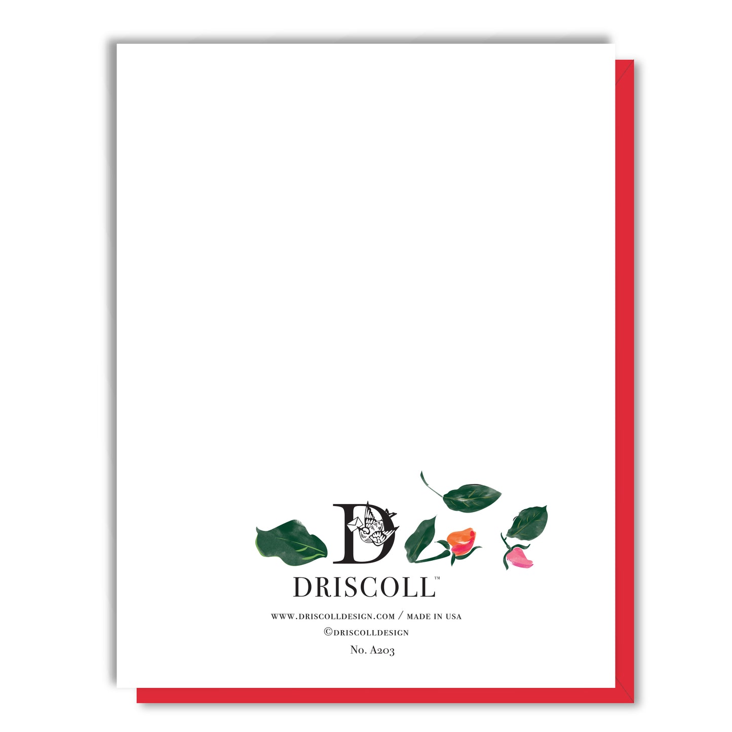 Mailbox and Flowers Friendship Card