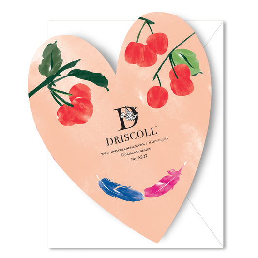 Birds of a Feather Wedding - Die Cut Card