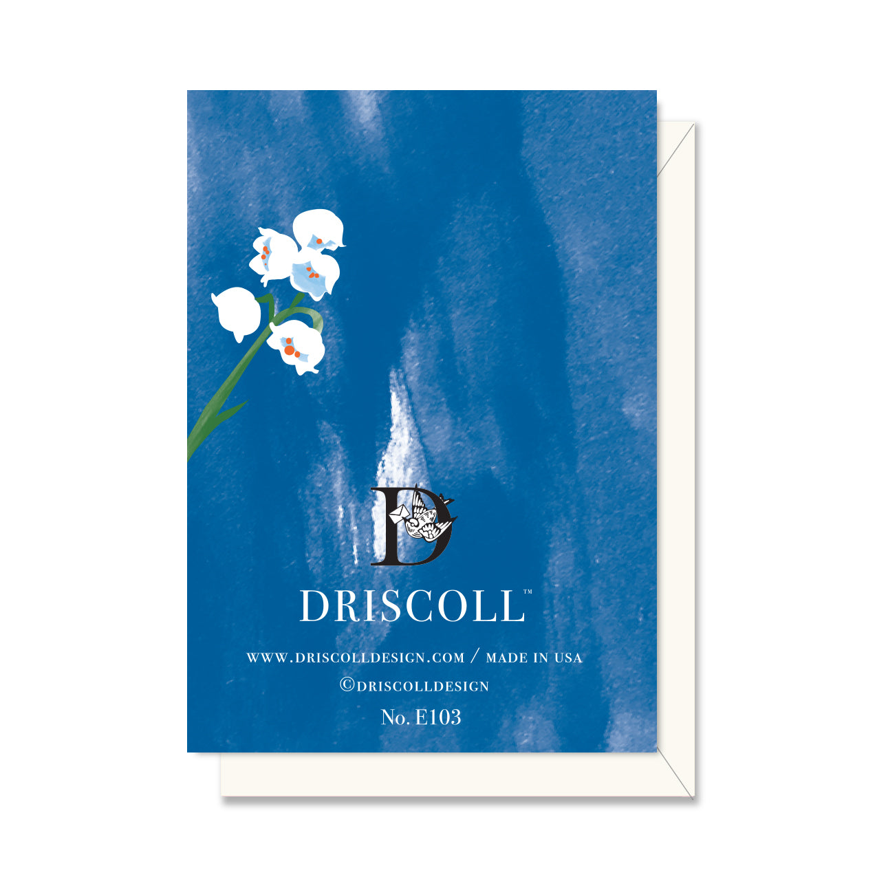 Lily of the Valley Bouquet Enclosure Card