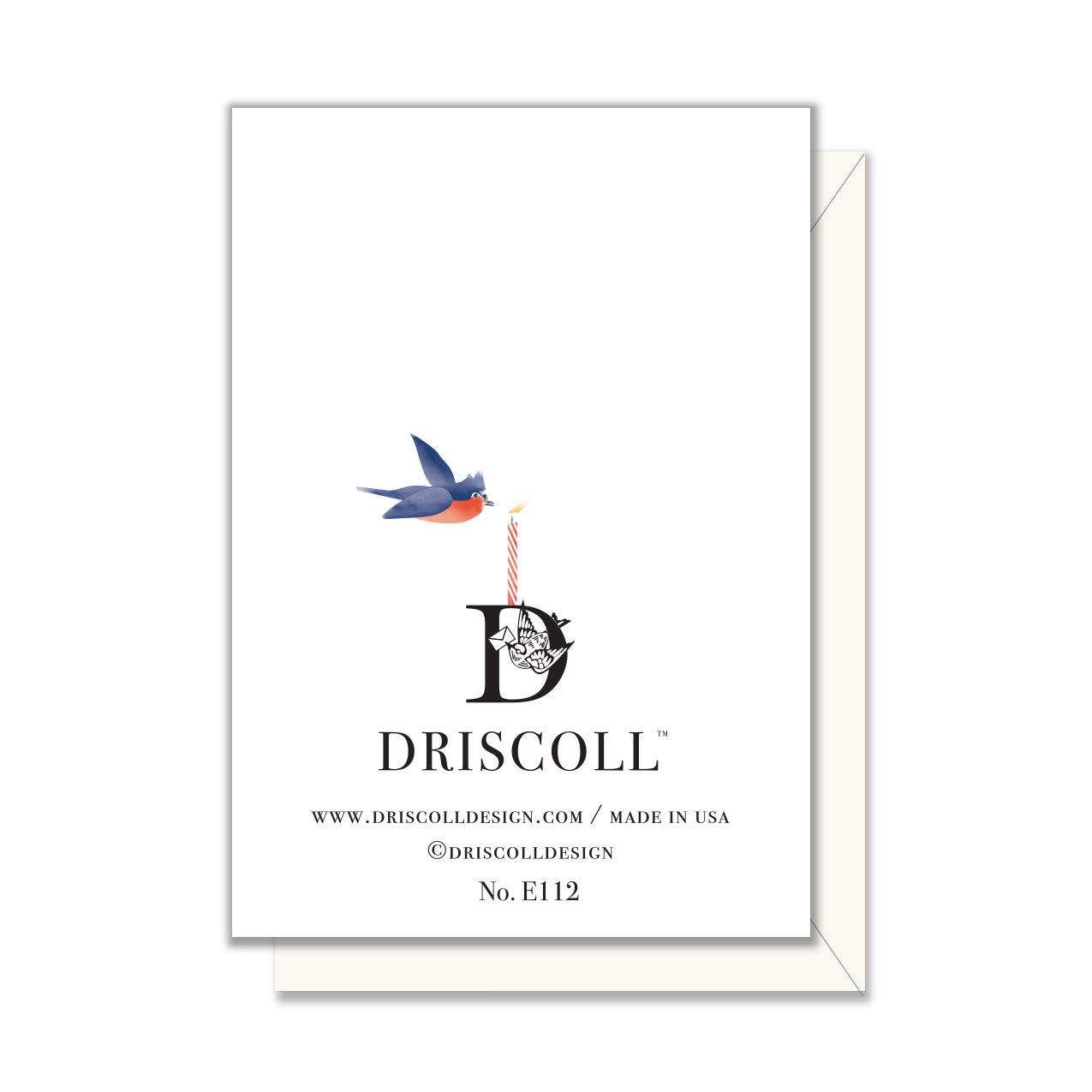 Birthday Cake and Deer Enclosure Card