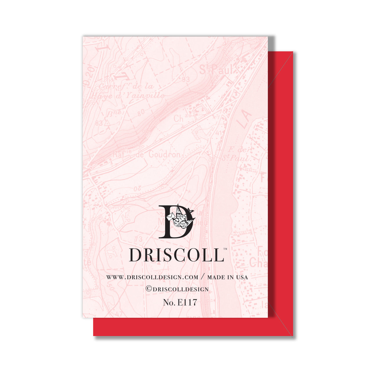 Je t'aime Postage Enclosure Card