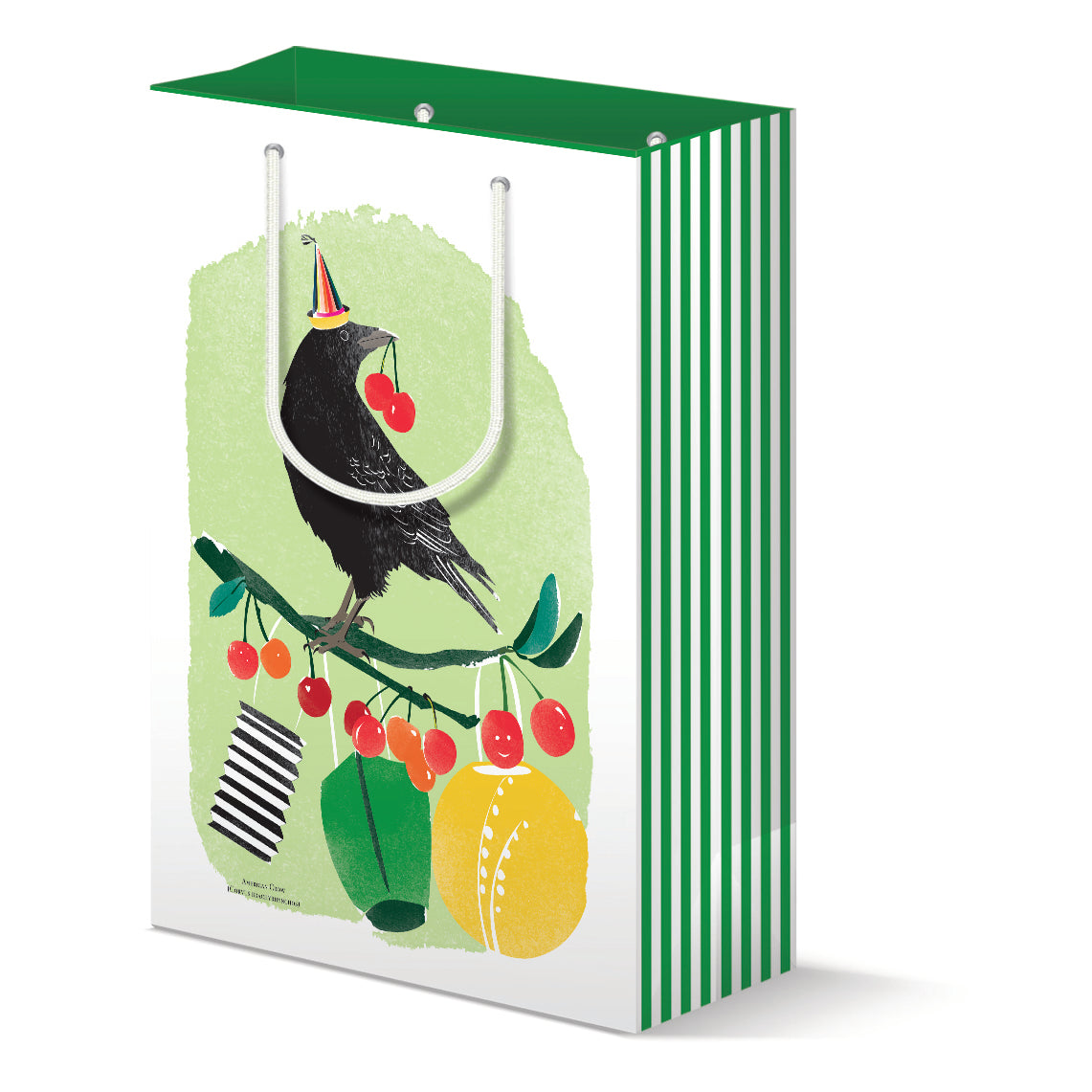 Crow & Cherries Birthday Gift Bag