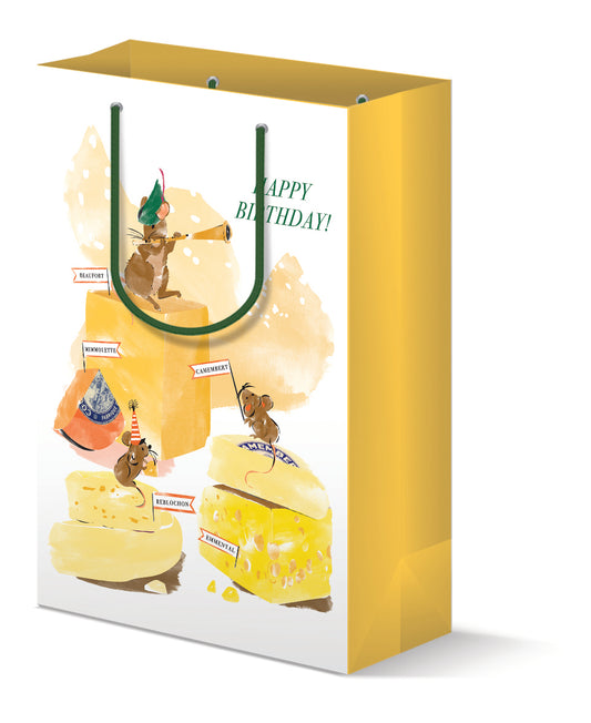 Mice and Cheese Birthday Bag
