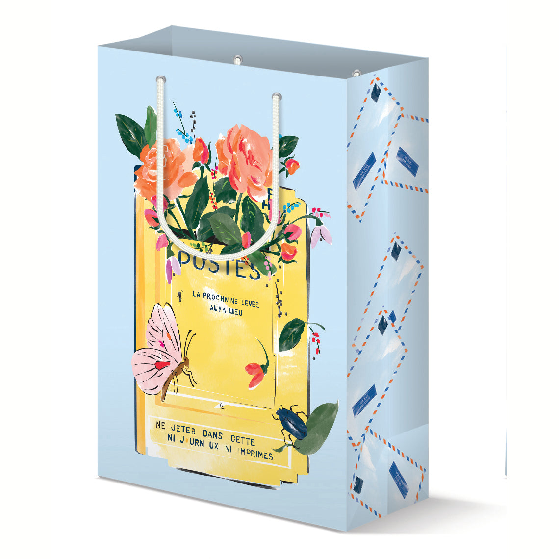 Mailbox and Flowers Gift Bag