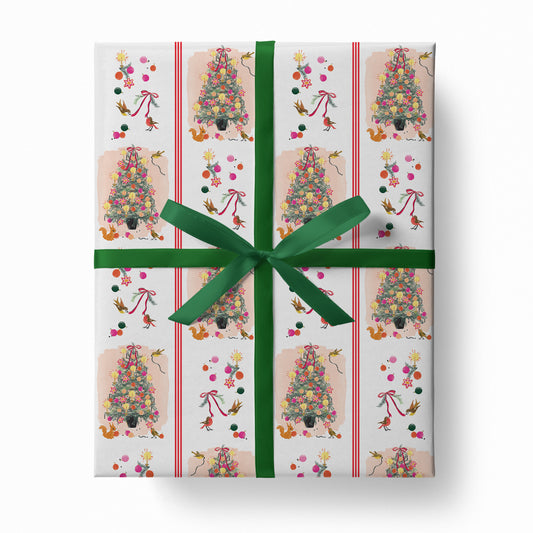 Christmas Tree Wrapping Paper