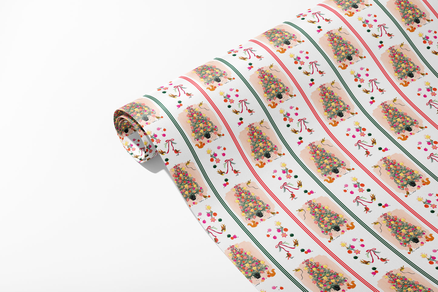 Christmas Tree Wrapping Paper