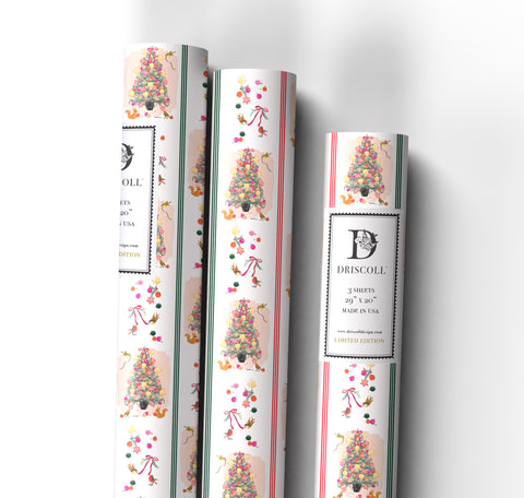 Christmas Tree Wrapping Paper