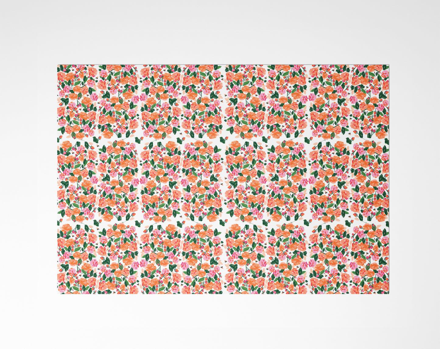 Rose Beds Wrapping Paper