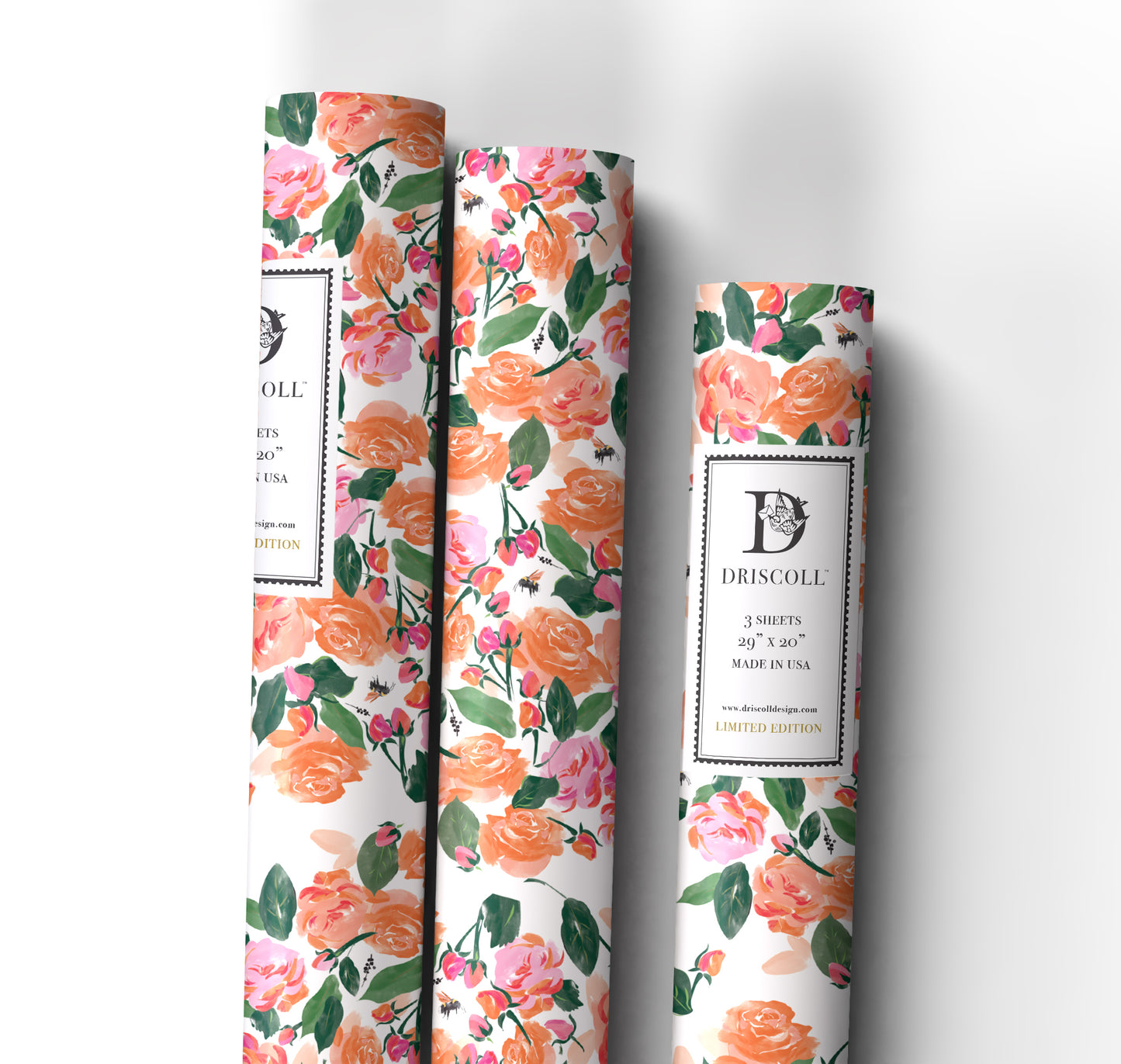 Rose Beds Wrapping Paper