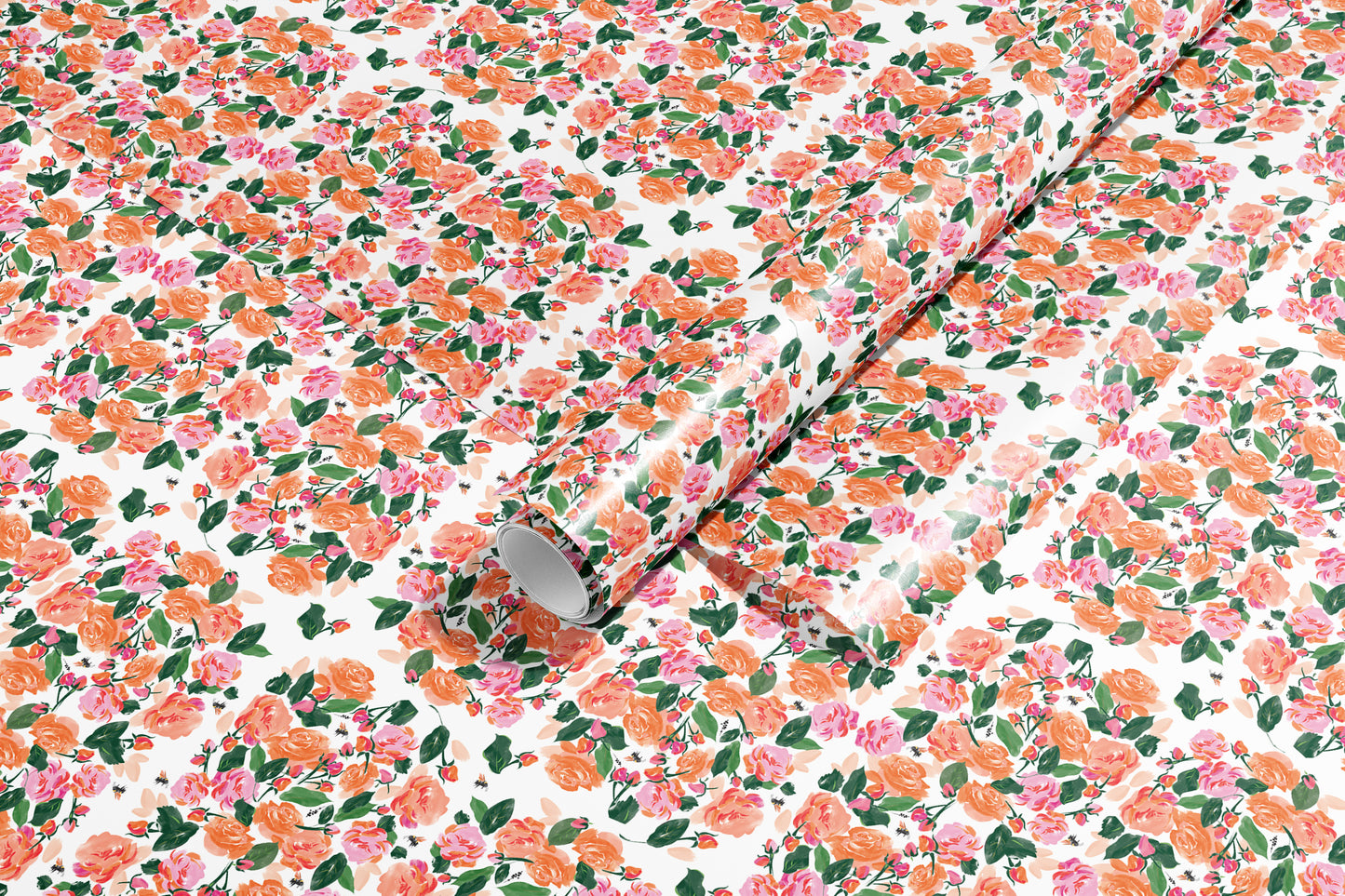 Rose Beds Wrapping Paper