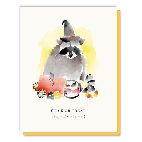 Trick Or Treat Halloween Card