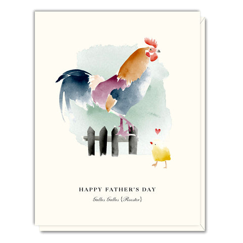 Father's Day Rooster Card