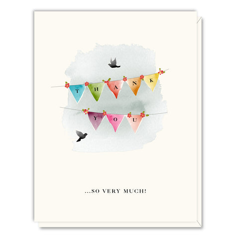 Pennants Thank You Card