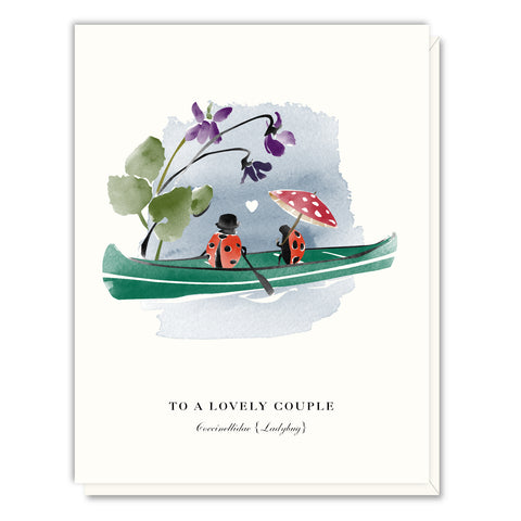 Ladybug Couple Anniversary Card