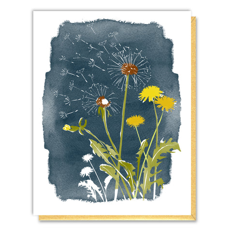 Dandelions Birthday Card