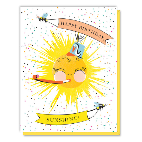 Happy Birthday Sunshine Card