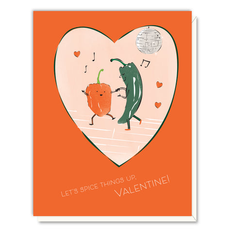 Spicy Hot Valentine Card