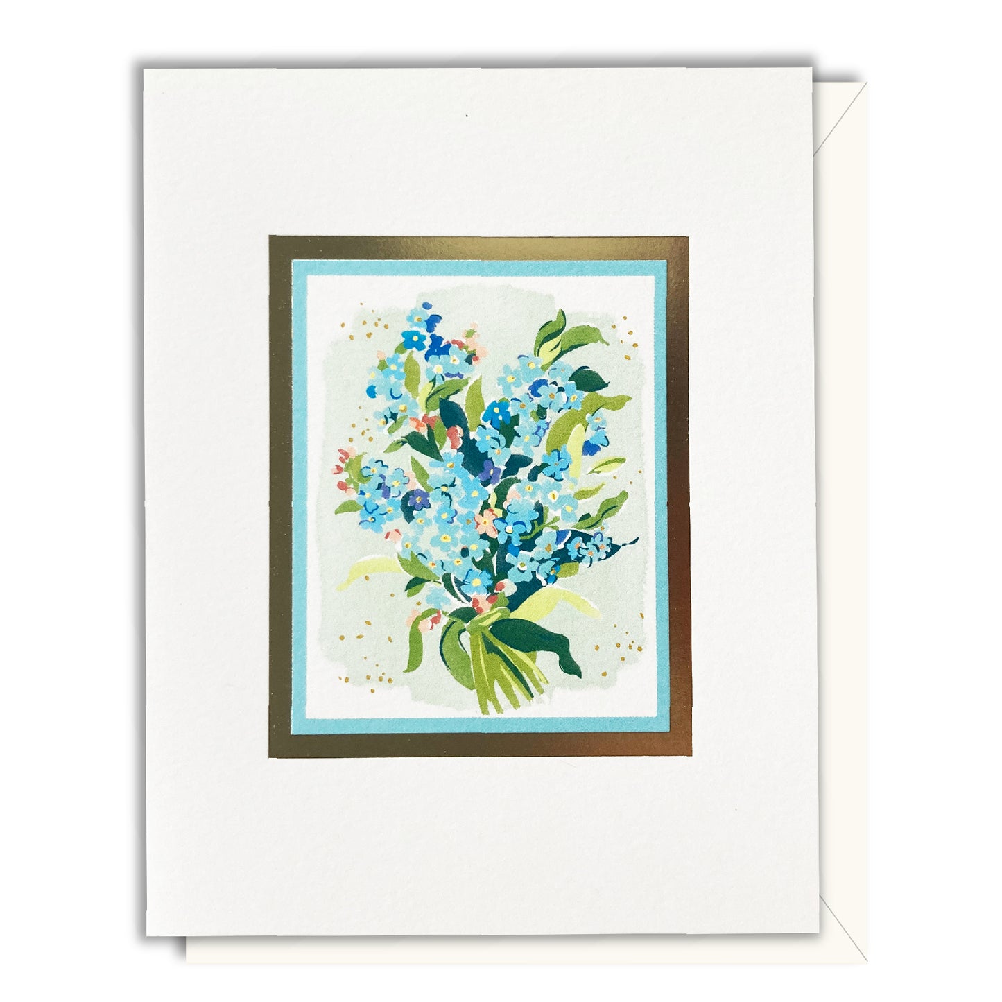 Forget-Me-Nots - Foil Card