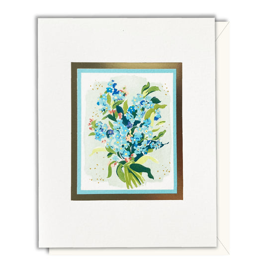 Forget-Me-Nots - Foil Card