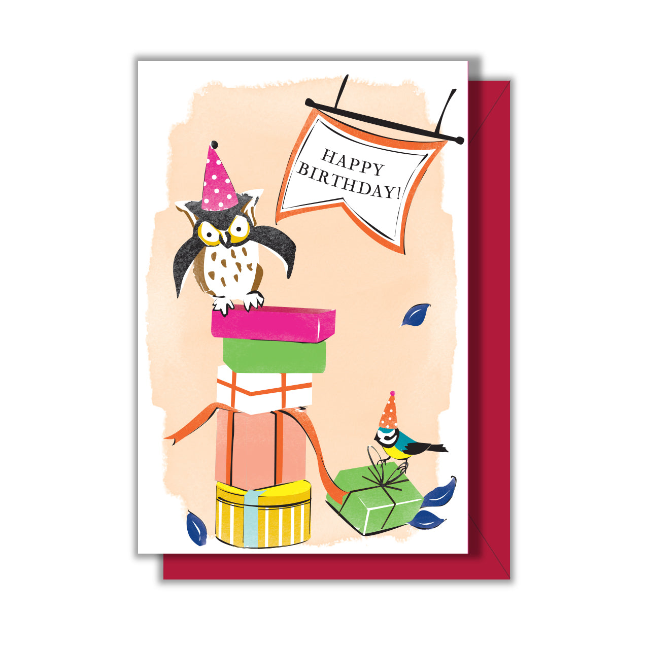 Wise Owl Birthday Enclosure Card