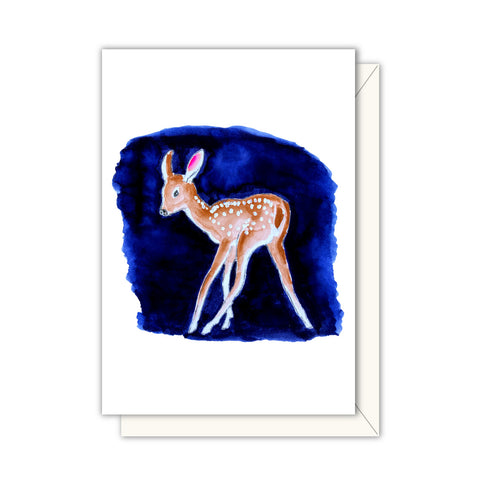 Fawn Baby Enclosure Card