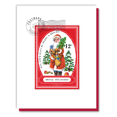 Saint Nicholas Stamp Card