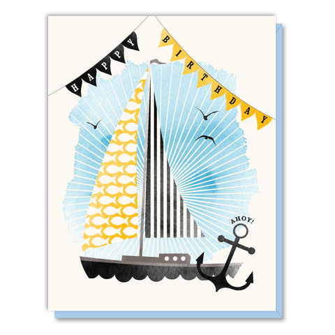 Sailboat Birthday Card