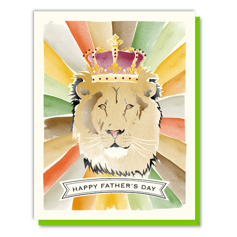 Lion King Father's Day Card