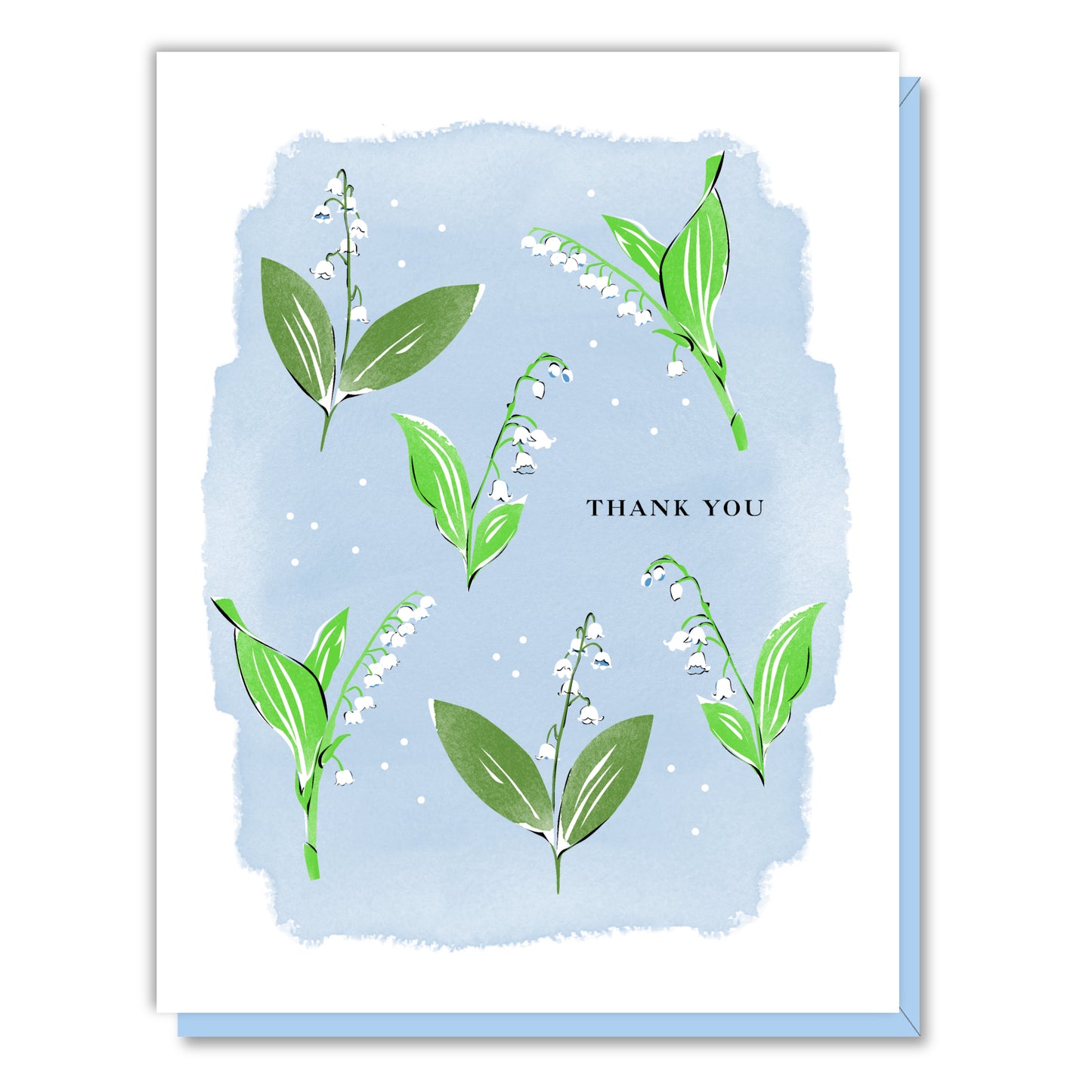 Lily of the Valley Thank You Card