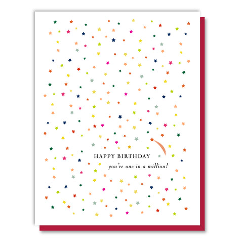 Stars Birthday Card