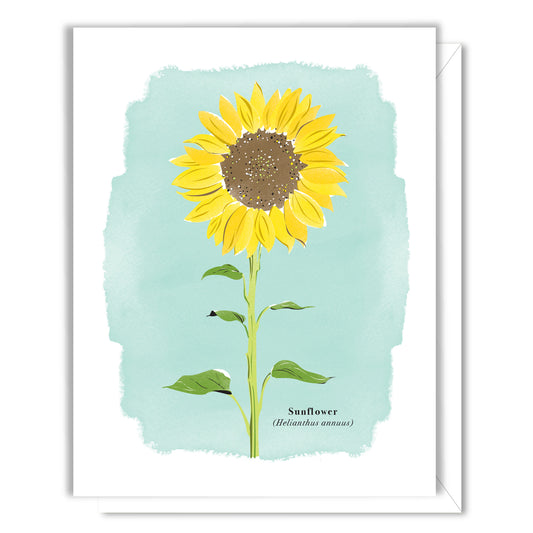Sunflower Card