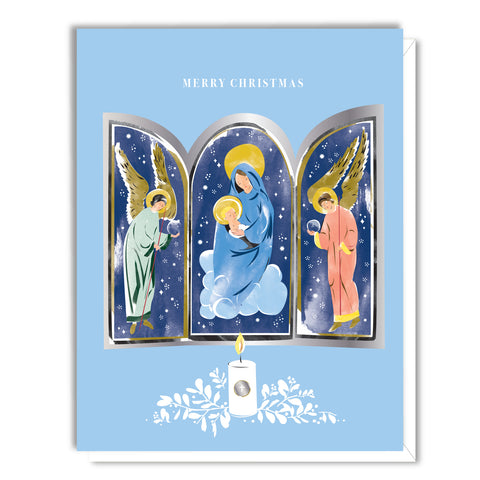 Triptych Christmas - Foil Card