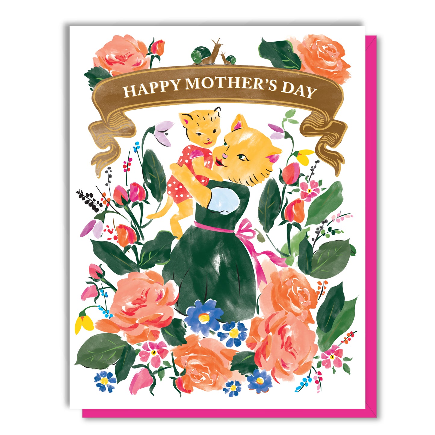 Happy Mother's Day Cat & Kitten Card