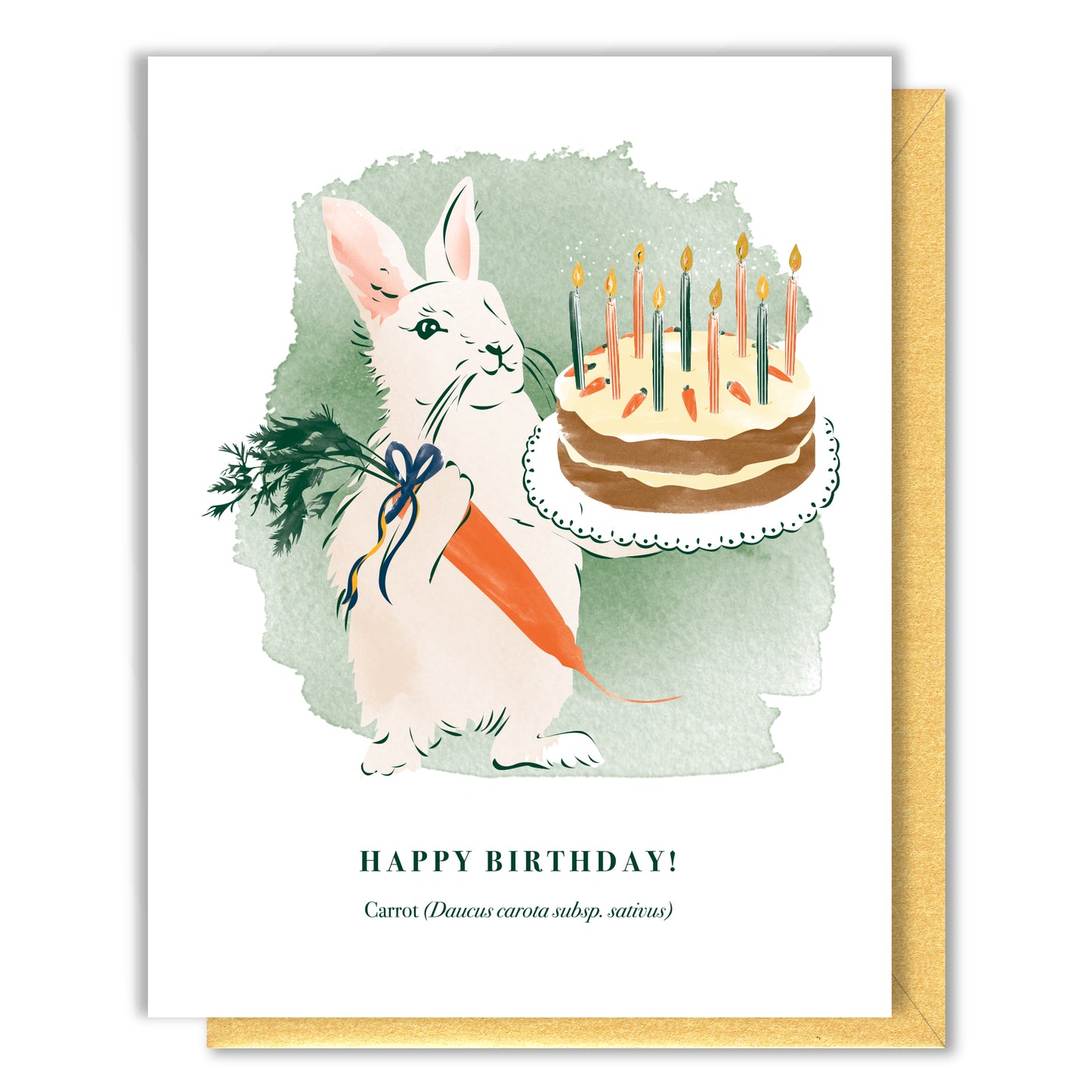 Carrot Cake Birthday Card