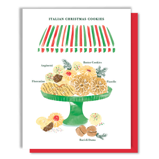 Italian Christmas Cookies Card