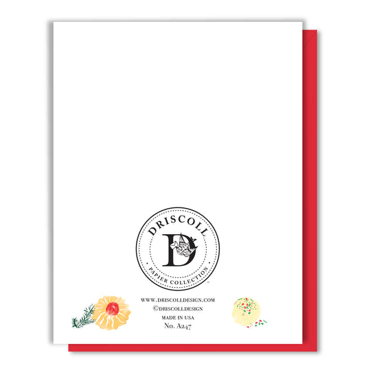 Italian Christmas Cookies Card