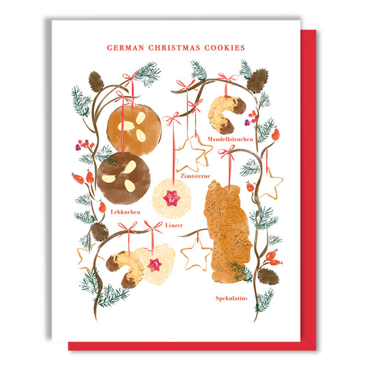 German Christmas Cookies Card