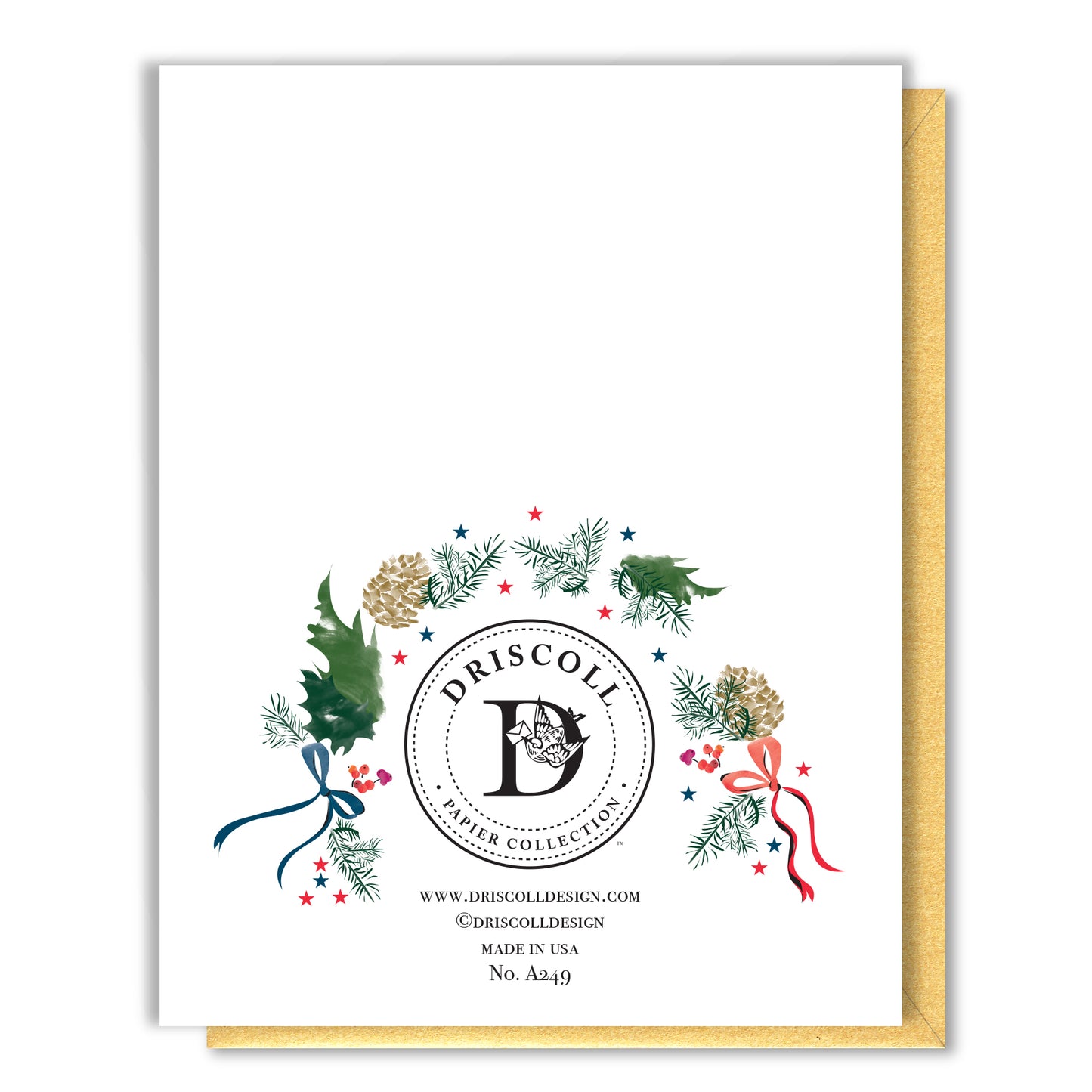 New York Christmas Snow Globe Card