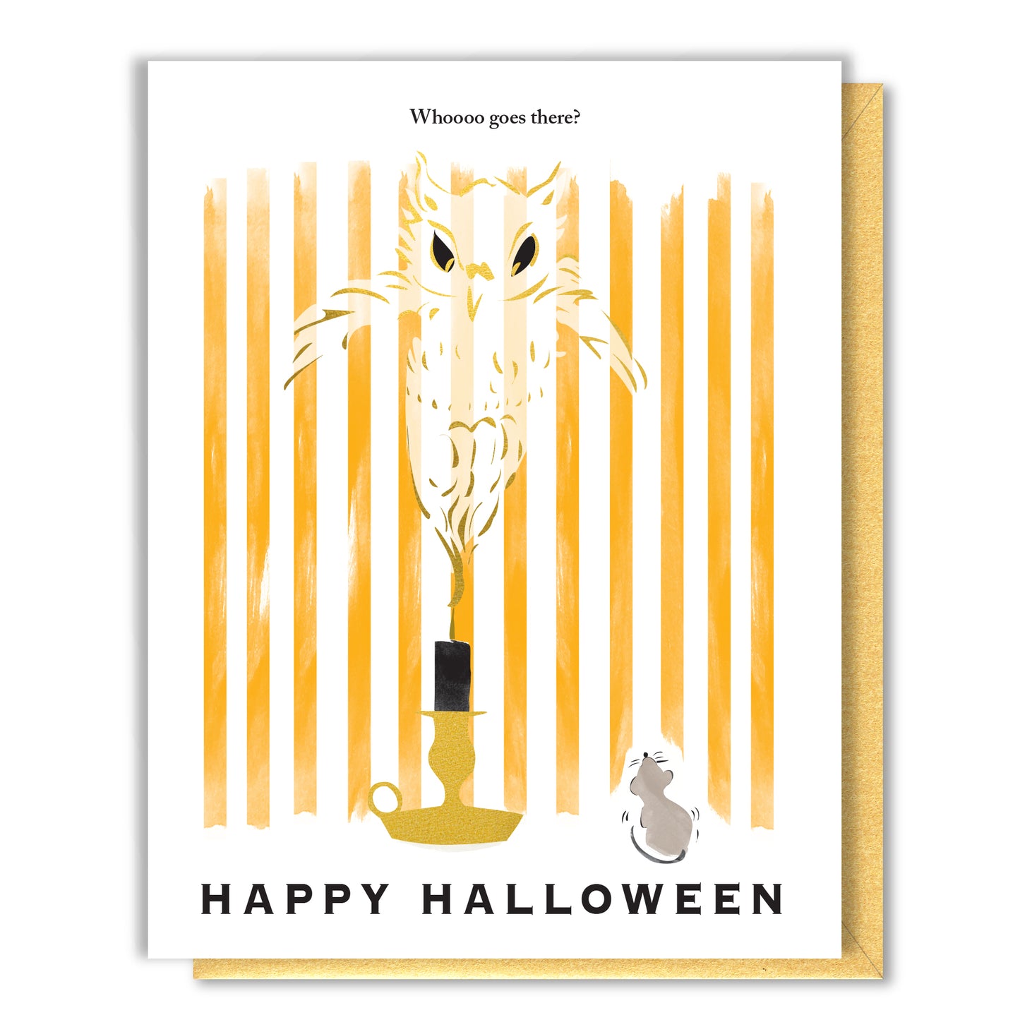 Spooky Flame Halloween Card