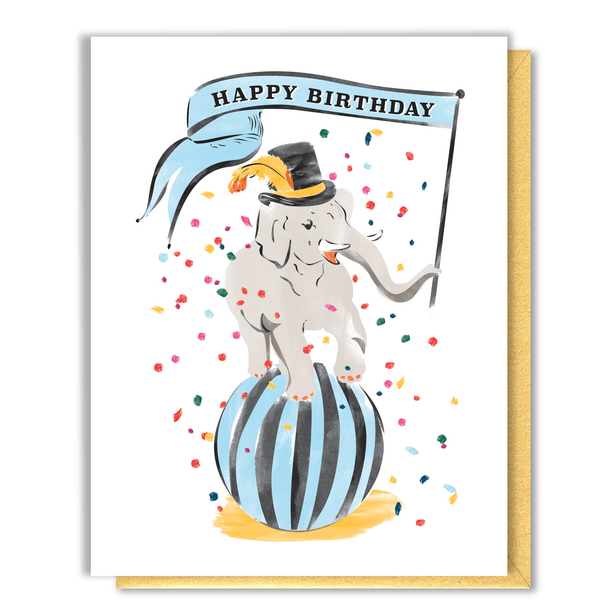 Circus Birthday Card