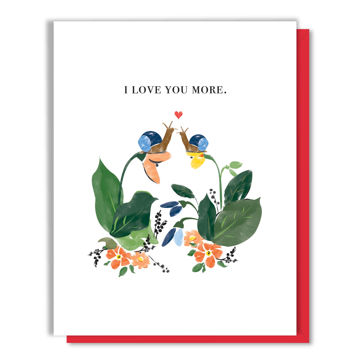 I Love You More Card