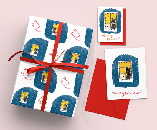 Dog & Cat Christmas Set
