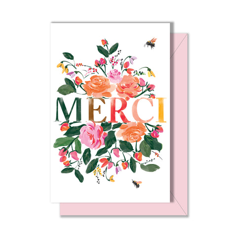 Merci Enclosure Card