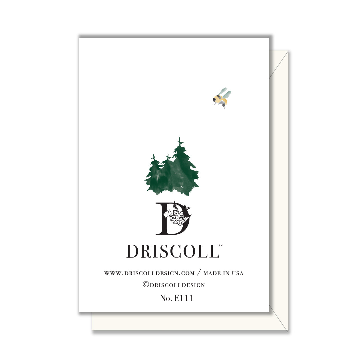 Mountain Flowers Birthday Enclosure Card