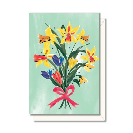 Daffodil Bouquet Enclosure Card