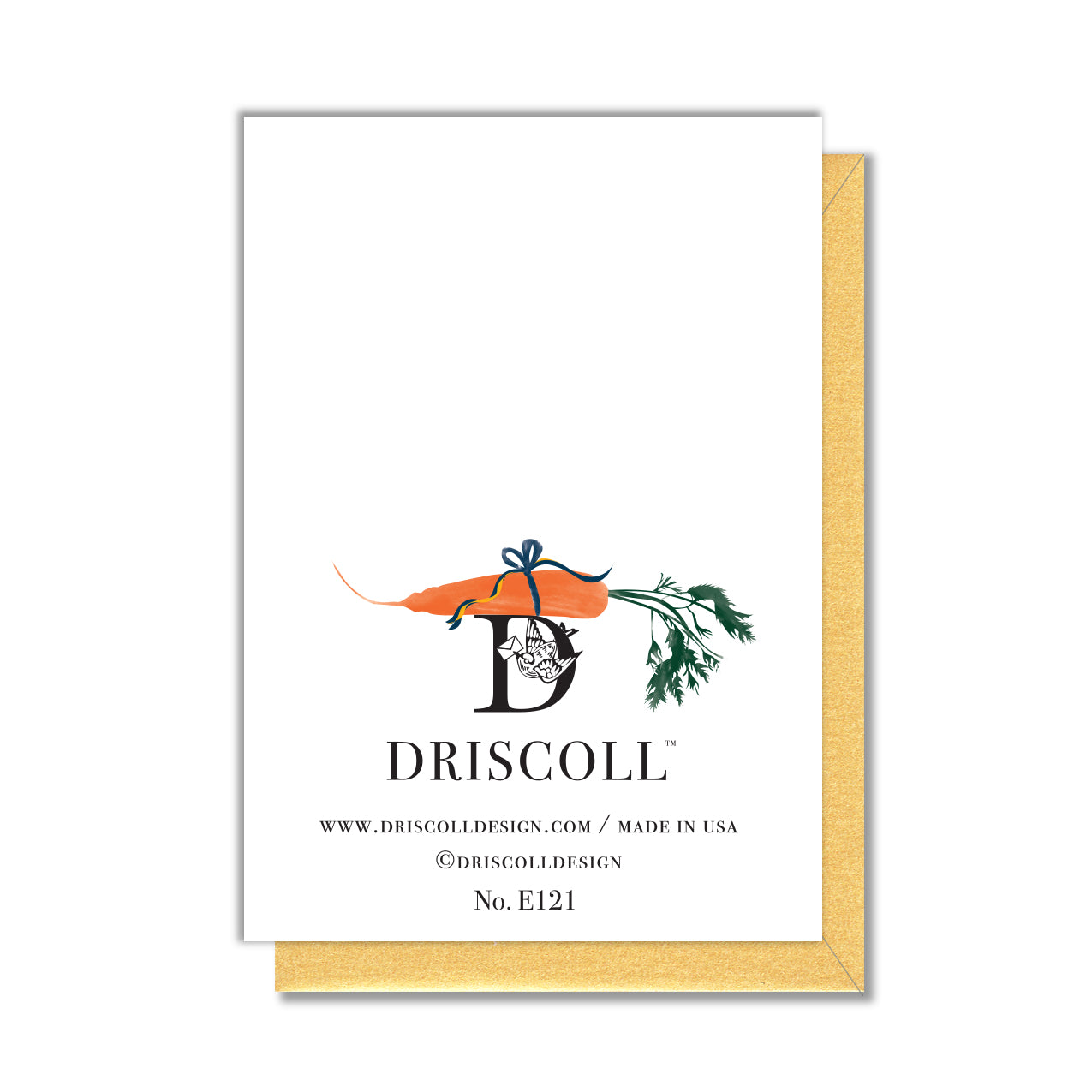 Carrot Cake Birthday Enclosure Card