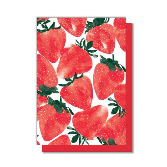 Strawberries Enclosure Card