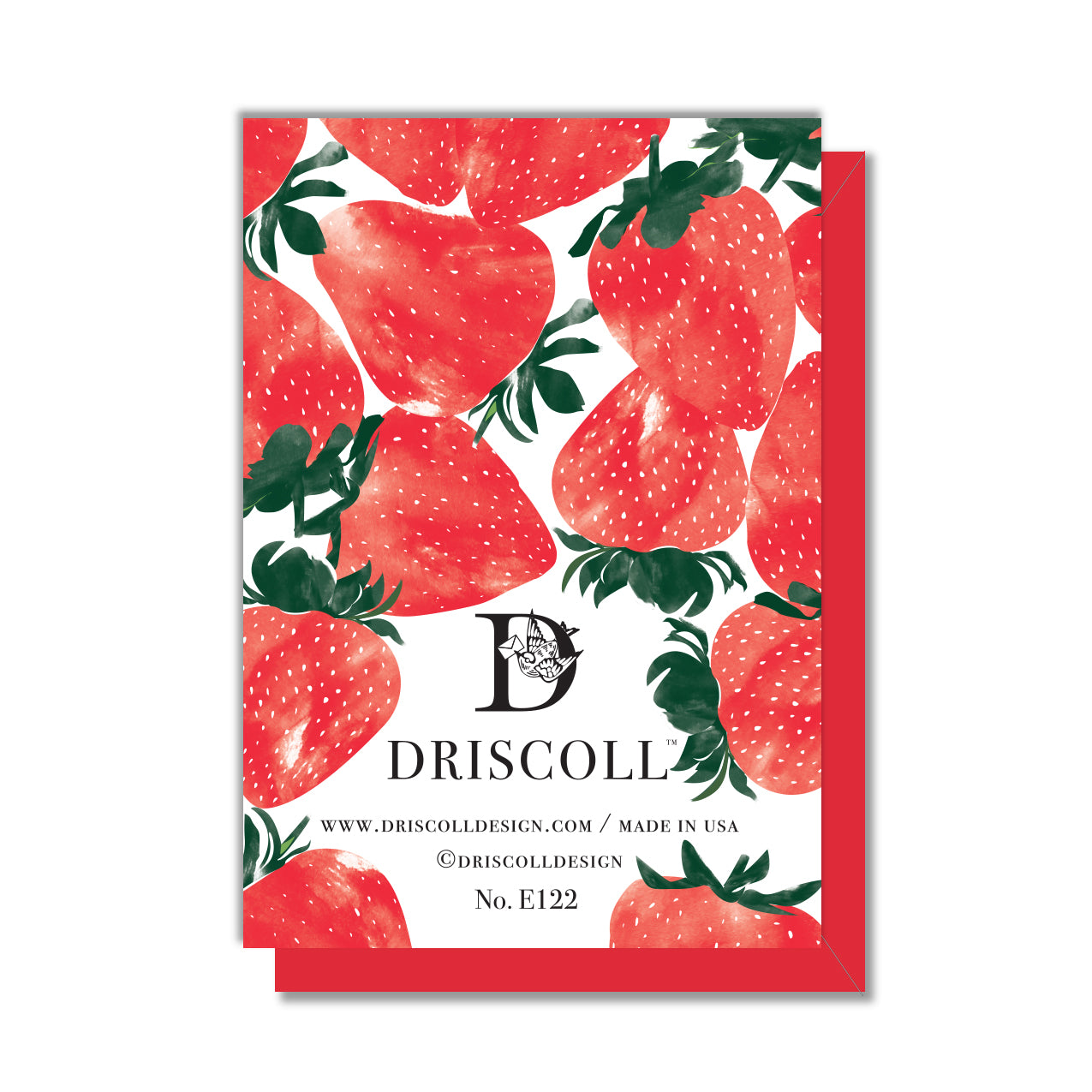 Strawberries Enclosure Card